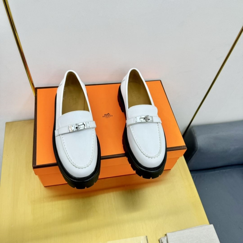 H**mes leather shoes